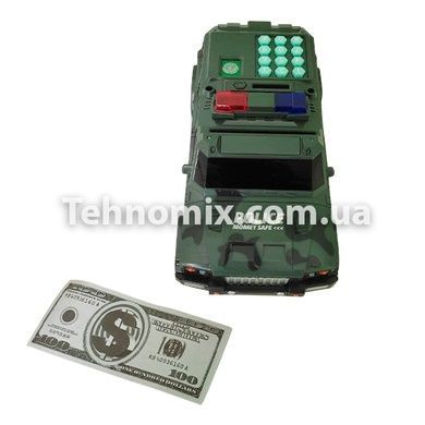 Машинка копилка с кодовым замком и отпечатком Cash Truck Камуфляж
