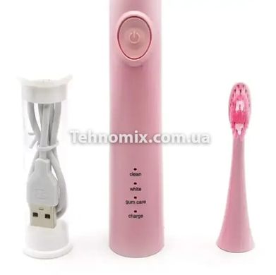 Електрична зубна щітка Electronic Massage Toothbrush VGR Роза
