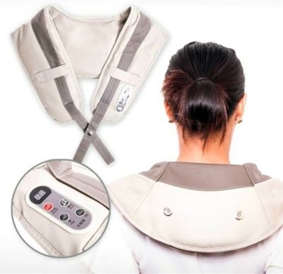 Універсальний роликовий масажер для спини, шиї і плечей Cervical Massage Shawls