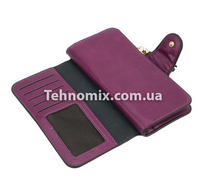 Женский кошелек для денег Baellerry N2341 Фиолетовый