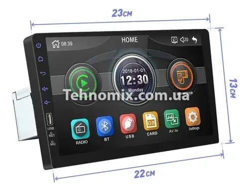Автомагнитола универсальная 2 DIN Android-12 (2+16GB)