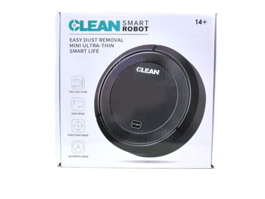 Робот пылесос Cleaner Smart Robot Черный