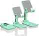 Подставка для телефона FOLDING DESKTOP PHONE STAND, зелёная