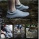Силіконові водонепроникні чохли-бахили для взуття від дощу та бруду, розмір S Сірі