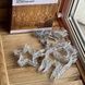 Гирлянда штора звезды и олени 10шт USB Мультиколор