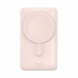 Внешний аккумулятор Baseus Magnetic Bracket Wireless Fast Charge Power Bank 10000mAh 20W Pink