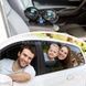 Вентилятор двойной автомобильный 12V от прикуривателя D212 Черный