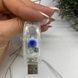 Гірлянда роса 100м з пультом керування USB Зелений дріт, мультиколор