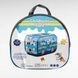Палатка детская игровая Полицейская машина Kids Indoor Outdoor Playhouse Голубая