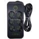 Мережевий фільтр з USB (6&times;220В+4&times;USB+1&times;Type-C) QL-1075U 3 метри Чорний