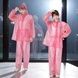 Дождевик костюм плащ и брюки Raincoat set AH -146 Розовый