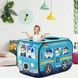 Палатка детская игровая Полицейская машина Kids Indoor Outdoor Playhouse Голубая