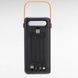 Power Bank 100000 mAh с ремешком, фонарем и встроенными кабелями для зарядки YM-638 CX Черный