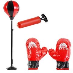 Набор боксерский с перчатками + насос 104см Boxing Power