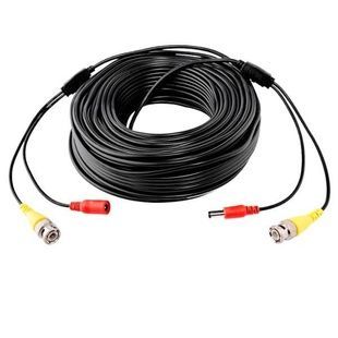 Кабель для відеоспостереження GV-BNC+ DC 40м Чорний