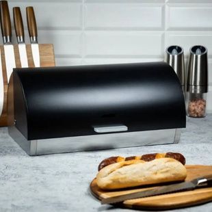 Хлібниця із нержавіючої сталі Higher Kitchen Чорний