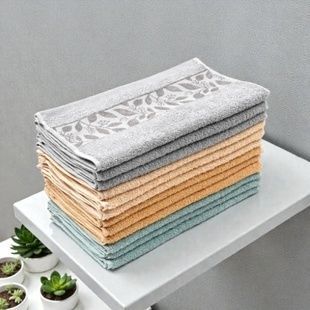 Набір кухонних махрових рушників 35x70см 12шт 30286