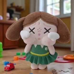 Игрушка мягкая Край-беби Crying Again Blind/Cry Baby В зеленом платье