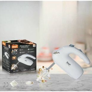 Миксер ручной 230Вт Egg beater R.6668 RAF Белый