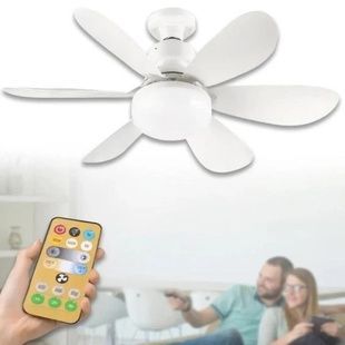 Лампа-вентилятор у патрон 60W Е31 Біла