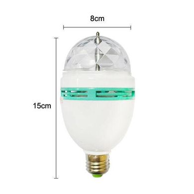 Світлодіодна обертаючася лампа LED Mini Party Light Lamp