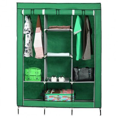 Складаний тканинний шафа Storage Wardrobe 88130 Зелений