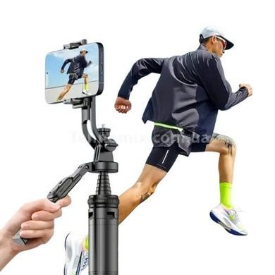 Штатив тренога с держателем для телефона поворотная С18 Selfie stick Черный