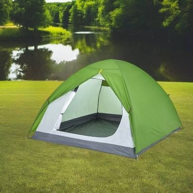Палатка туристическая двухместная 200*120*105см Pavillo Bestway 68089 Active Base 2 Зеленая