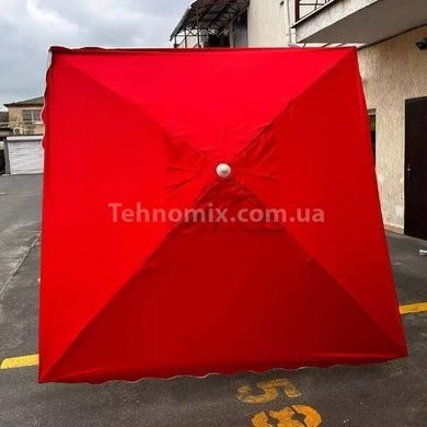 Зонт квадратний 3*3м Червоний