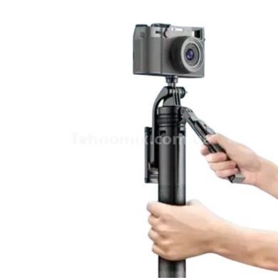 Штатив тренога с держателем для телефона поворотная С18 Selfie stick Черный