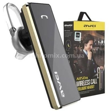 Наушник-гарнитура для телефона AWEI A850BL Черный с золотым