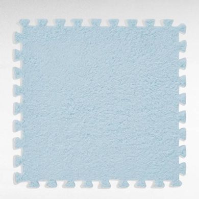 Килимок-пазл плюшевий 30&times;30см 10шт/уп floor mat AND 5579 Блакитний