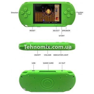 Портативная игровая приставка PXP3 MD-2700MD Зеленая