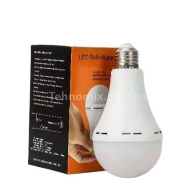 Лампочка с аккумулятором E27 Energy-saving lamp HA-108 Белая