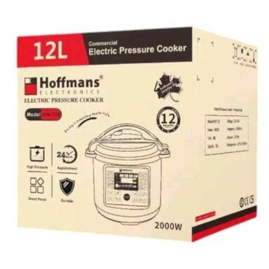 Мультиварка со съемной чашей с антипригарным покрытием Hoffmans 12L 2000W HM-720