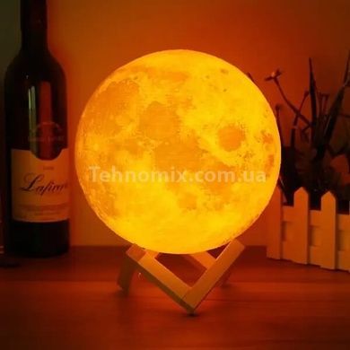Настольный светильник на пластиковой подставке Moon Light Белый