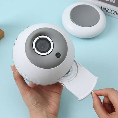 Проектор Домашний планетарий с 7 слайдами Star Projector 360&deg; Белый
