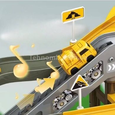 Набір ігровий Трек з музичними машинками з рухомими елементами Т 911 А Різнокольоровий