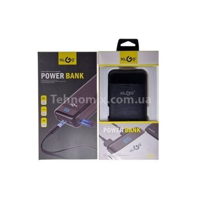 Power bank з дисплеєм 20000 mAh KLGO KP-77 Чорний