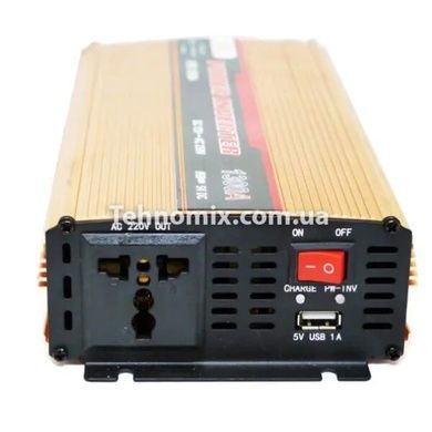 Инвертер автомобильный преобразователь AC/DC UKC UPS-1300A 1300 Вт