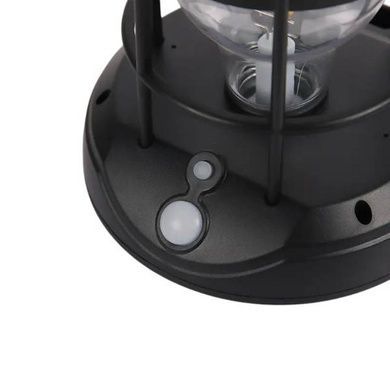 Ліхтар вуличний підвісний на сонячній панелі CL-T88 Outdoor Induction Solar Light Чорний