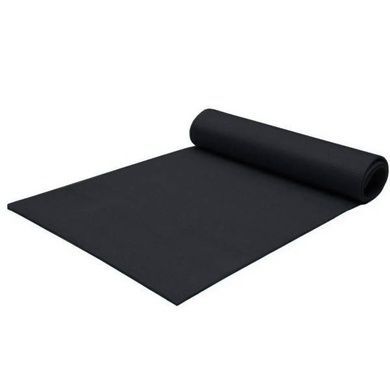 Коврик для йоги и фитнеса Power System Fitness Yoga Черный