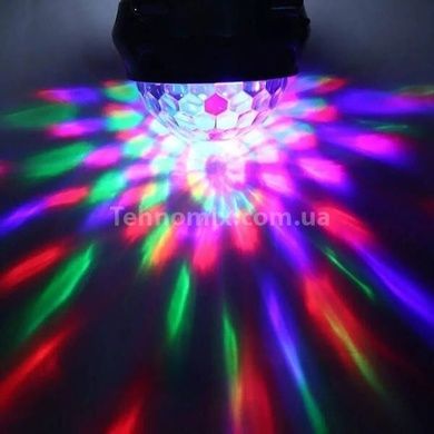 Универсальная LED лампа-фонарик 6899 disco Черная