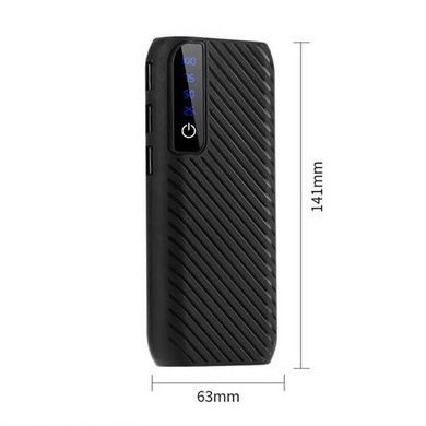 Павер банк Power Bank Fashion 15000 mAh Чорний