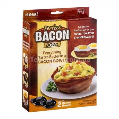 Набір форм для випічки Perfect Bacon Bowl