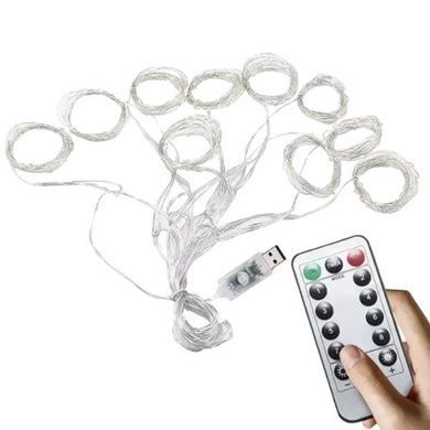 Гірлянда штора 3x2м 200 LED USB з пультом