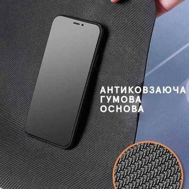 Коврик влаговпитывающий для ванны квадратный 60*40см Серый