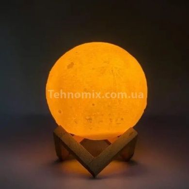 Настольный светильник на пластиковой подставке Moon Light Белый