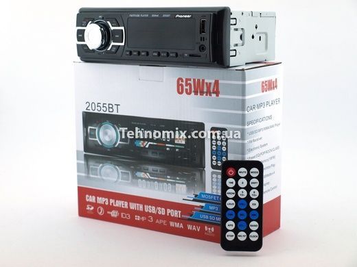 Автомагнитола MP3 2055 BT ISO+BT