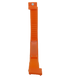 Силиконовые водонепроницаемые наручные Led Часы Оранжевые
